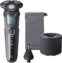 Philips Shaver Series 5000 S5586/66 - Elektrisch scheerapparaat voor nat en droog scheren - Zwart/Blauw