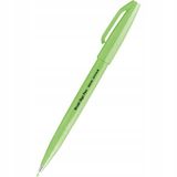 Pentel Brush Sign Pen SES15C Fluorescent Vert