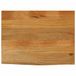 VidaXL Tafelblad met natuurlijke rand 70x60x3,8 cm massief mangohout