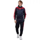 Givova Tuta roma met capuchon polarfleece Unisex Blauw/Donkerblauw Polyester