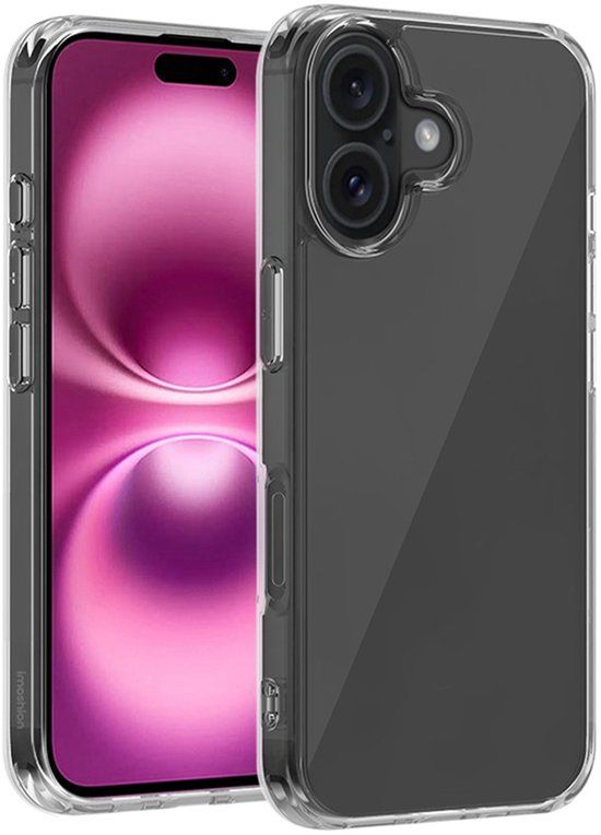 imoshion Protective Backcover - Geschikt voor Apple iPhone 16 Plus - Transparant