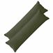 vidaXL - Kussensloop - 2 stuks - HOUTEN - Groen - 40 x 145 cm - corduroy
