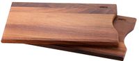 GEFU ENNO Ontbijtplankjes – Set van 2 – Europees Walnotenhout – 24 x 14,5 cm