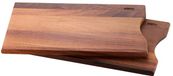 GEFU ENNO Ontbijtplankjes – Set van 2 – Europees Walnotenhout – 24 x 14,5 cm