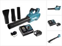 Makita DUB 184 RT1 accu-blazer 18 V borstelloos + 1x accu 5.0 Ah + lader