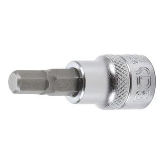 BGS Bit - Insteekaandrijving Binnenvierkant 10 mm (3/8") Binnenzeskant 7 mm - 1 Stuk