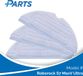 Roborock S7 MaxV Ultra Dweilpads (3 Stuks, Plus.Parts® alternatief voor 8.02.0081)