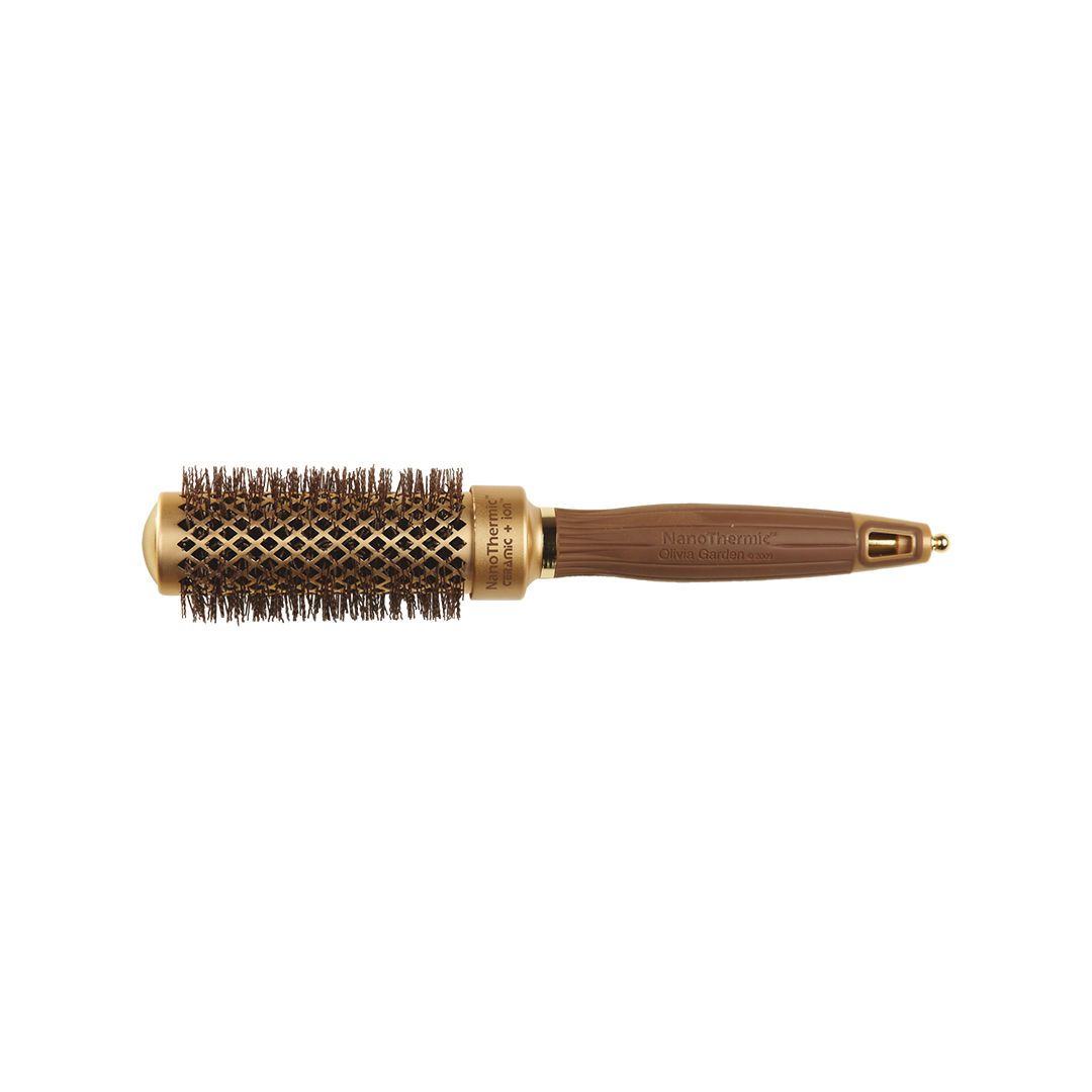 Olivia Garden Expert Blowout Shine Wavy Gold/Brown 35mm
