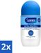 Sanex Deodorant Roller Dermo Extra Control - 2 x 50 ml