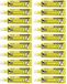 Stabilo Recharge d'encre - BOSS ORIGINAL recharge - 20 pièces - Jaune