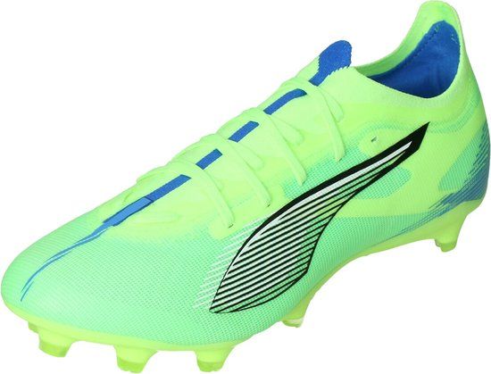 Puma Ultra 5 Match FG/AG Voetbalschoenen - Fizzy Apple / White / Bluemazing - Maat 44 - Unisex