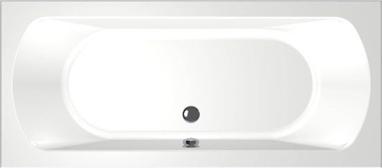 Xenz Lagoon Inbouwbad 170x75cm Glans Wit Acryl - Ligzijde Links & Rechts