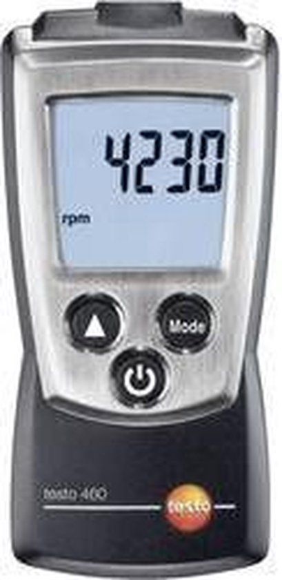 Testo TES handtoerenteller Pocketline, ind/aanduiding dig, display verlicht