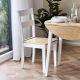 Julian Bowen Set van 2 Linwood eetkamerstoelen