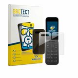 BROTECT Screenprotector voor HMD 2660 Flip 4G (Voor+Achter) Beschermglas transparant
