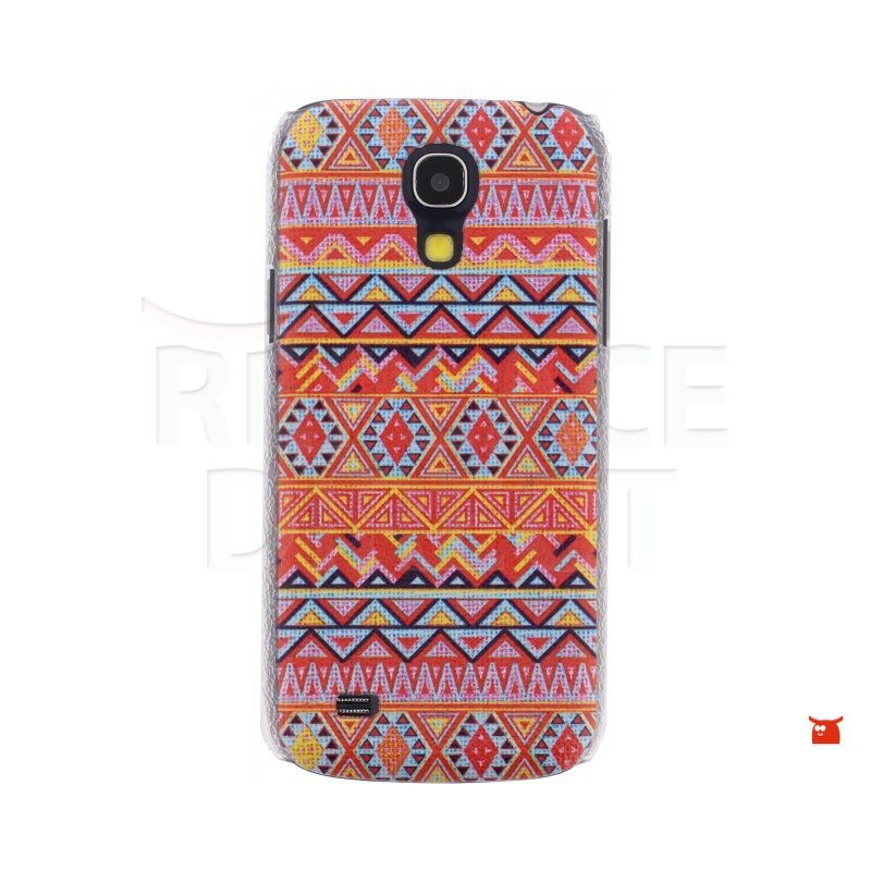 Xccess Cover Samsung Galaxy S4 Mini I9195 Orange Aztec XCC-COA-S4M