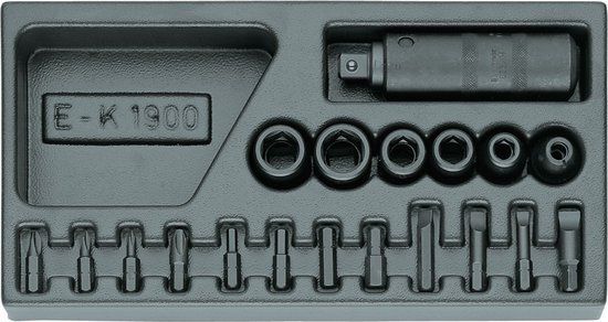 Gedore 1500 ES-K 1900 Slagschroevendraaier-set