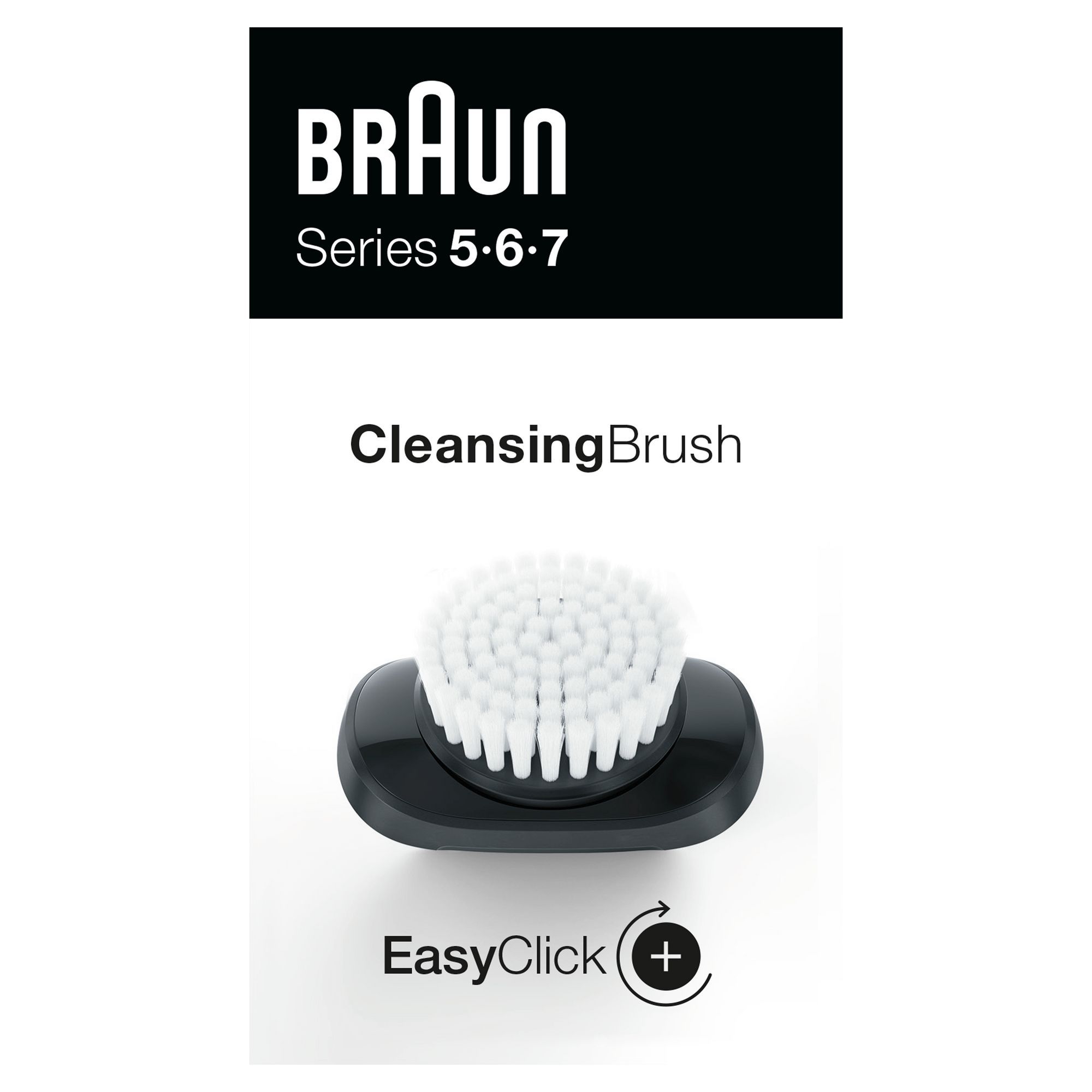 Braun Easy Click - Series 5, 6, 7 - Zwart