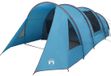 vidaXL Tunneltent voor 4 Personen Blauw en Grijs