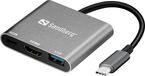Sandberg 136-00 USB-C Mini Dock HDMI+USB