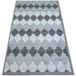 RugsX Tapis ACRYL YAZZ 3766 argent trèfle marocain 240x330 cm
