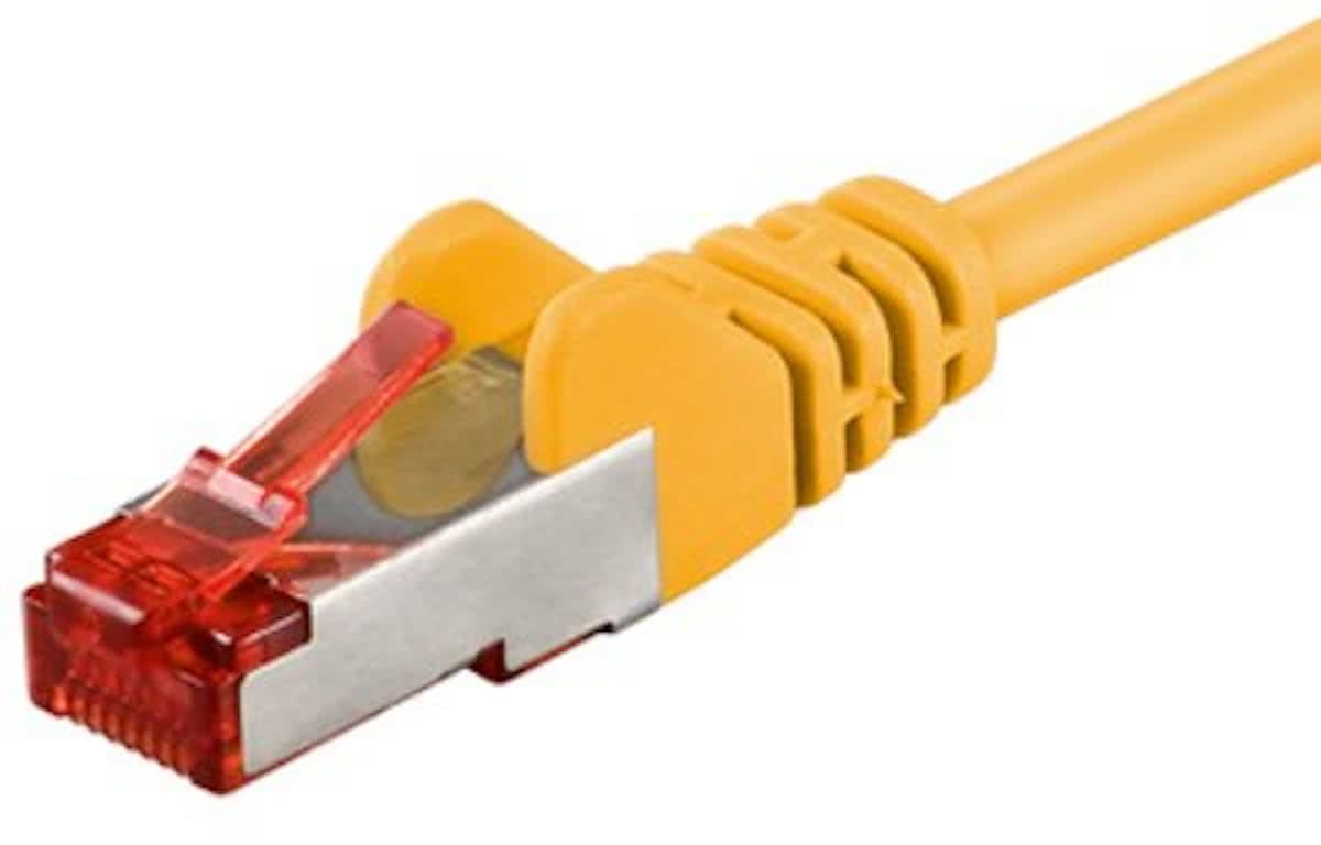 Wentronic 68302 - Cat 6 UTP-kabel - RJ45 - 3 m - Geel