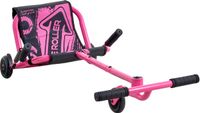 VEVOR Fun Vehicle met Zigzagaandrijving, 68 Kg Draagvermogen, Roze, Driewieler voor Kinderen Vanaf 4 jaar, Metalen Frame en 400D Oxford-Stof, Kleurrijke LED-Verlichte Wielen, in 3 Standen Verstelbare Lengte, met Remhendel