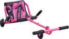 VEVOR Fun Vehicle met Zigzagaandrijving, 68 Kg Draagvermogen, Roze, Driewieler voor Kinderen Vanaf 4 jaar, Metalen Frame en 400D Oxford-Stof, Kleurrijke LED-Verlichte Wielen, in 3 Standen Verstelbare Lengte, met Remhendel