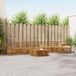 vidaXL Acacia Hout Hoek Loungeset 7-delig Naturel