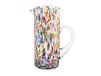 H&h Veneziano glazen kan, veelkleurig, 1,3 l