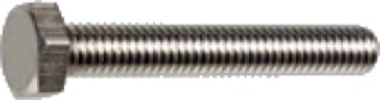 Hoenderdaal Tapbout rvs A2 M5x16mm DIN933 - 8712811060846