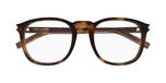 Saint Laurent SL 818 Opt Lunettes de Vue Femme Havane Géométrique 52mm