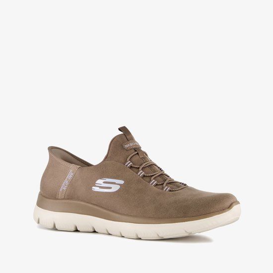 Skechers Summits-Unknown Trail Dames Instappers - Bruin - Maat 38