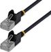 StarTech.com N6APATSTP34BKS50CM netwerkkabel Zwart 0,5 m Cat6a U/FTP (STP)