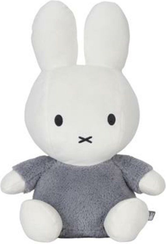 Nijntje Fluffy Knuffel - Blauw - 35 cm