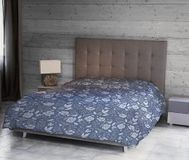 Homemania 14795 dekbed Helen-Natura, single, winter, voor bed, blauw, wit, grijs, microvezel, 170 x 250 cm