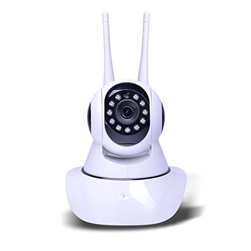 LEOFLA Draadloze IPCAM WiFi Infrarood Camera, 720p, LED, LR