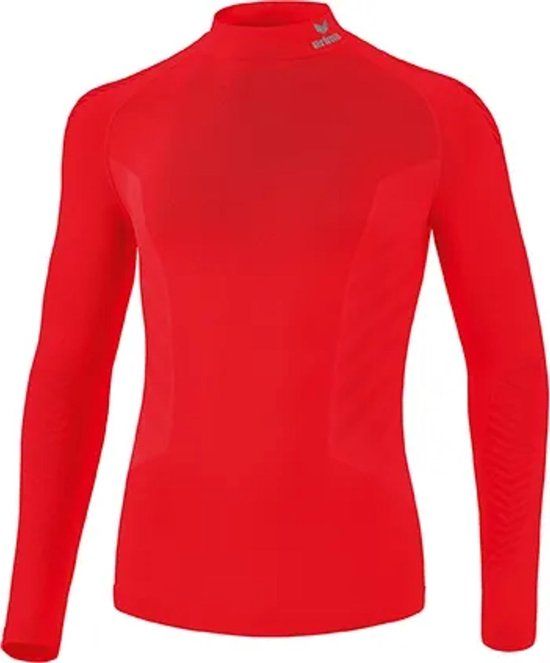 Erima Athletic Longsleeve Met Opstaande Kraag Rood Maat L