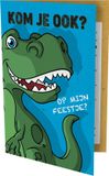 Interstat Imagebooks (Interstat) Uitnodigingskaarten - Tyrannosaurus rex - 6st.
