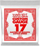 Ernie Ball 1017 Single .017 Plain Steel String