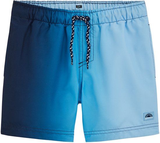 WE Fashion Jongens zwembroek Effen met Koordsluiting - 122/128