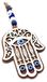 Pendent mural Main de Fatima avec Œil Turc pour Protection