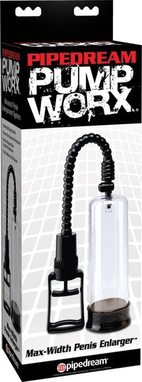 Pump Worx Pipedream Wanachi - Pump Worx - Max Width Penis Enlarger - Penispomp - Zwart - √ò 70 mm