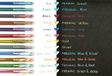 Pentel Dual Metallic Stickpen Zwart, Blauw, Goud, Zilver 4 stuk(s)