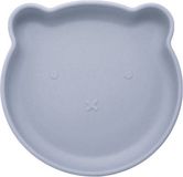 Dutsi Beertje Serie Siliconen Babybord Pastelblauw