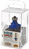 HBM Lemato Professionele HM Kwartrondprofielfrees R9,5 x 32 mm. Met Geleidelager