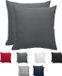 Komfortec Set van 2 Premium Kussenslopen 40x40 cm - Superzachte Kussenhoes – 100% - Geborsteld Mikrovezel 90g/m² - Antraciet