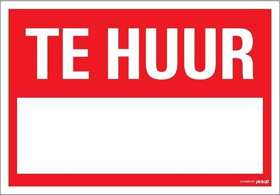 Pickup bord 23x33 cm Combinatie - Te Huur