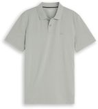 Tom Tailor Piqué-poloshirt met geborduurd logo - Maat L - iron mint