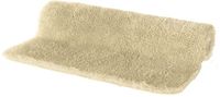 Spirella Tapis de bain – Tapis de bain antidérapant – Beige – 50 x 80 cm – Microfibre – Haut poil – Lavable